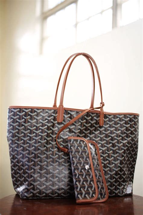 goyard saint louis black tan|Goyard St. Louis Black with Tan Trim PM (NWT) – Lux Second .